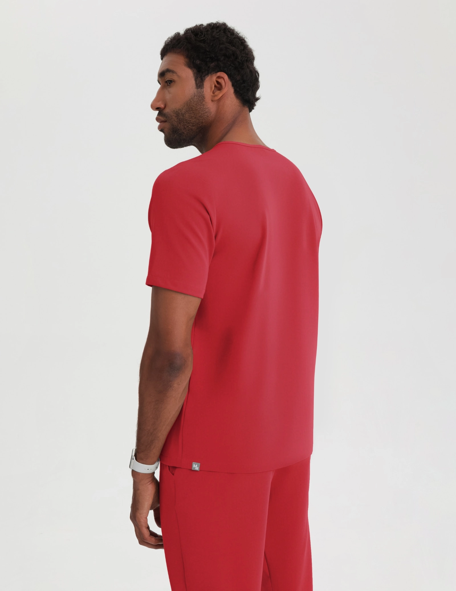 Férfi Orvosi Felső Birbal - POP RED