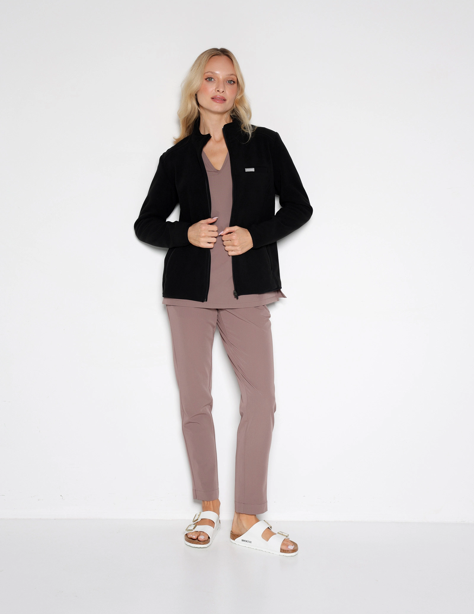 Női Orvosi Nadrág Basic - MOCHA