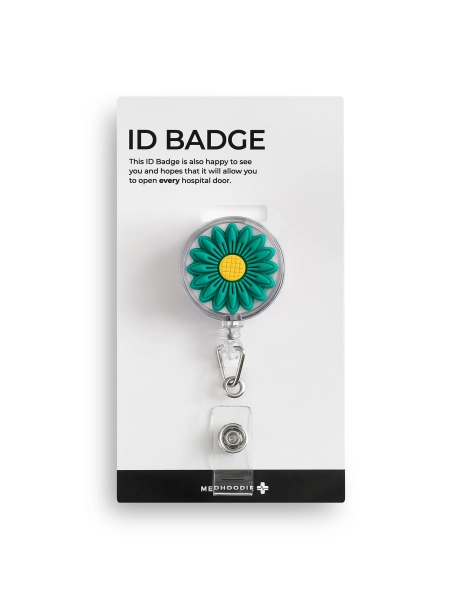 ID Badge Holder - DAISY GREEN