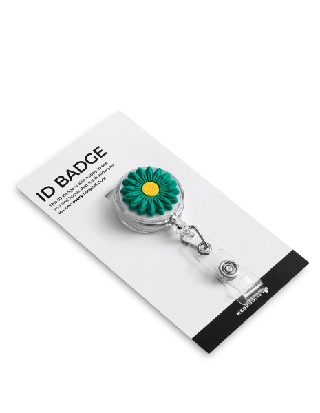 ID Badge Holder - DAISY GREEN