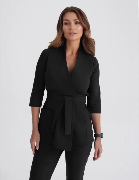 Orvosi Tunika Zoya - TRUE BLACK