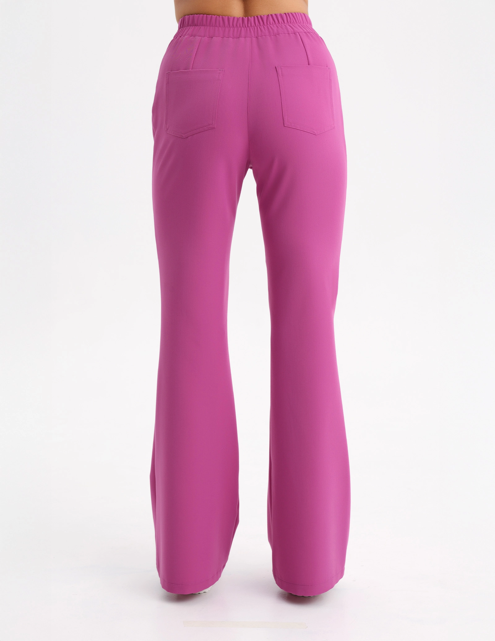 Női Orvosi Nadrág Flare - ELECTRIC PINK