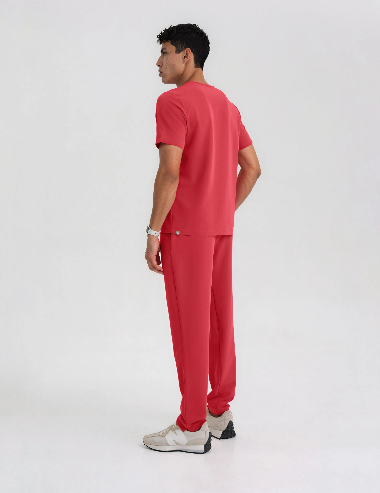 Férfi Orvosi Felső Birbal - POP RED