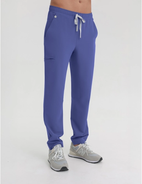Férfi Orvosi Nadrág Basic - DENIM BLUE