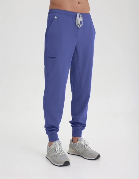 Férfi Orvosi Nadrág Jogger - DENIM BLUE