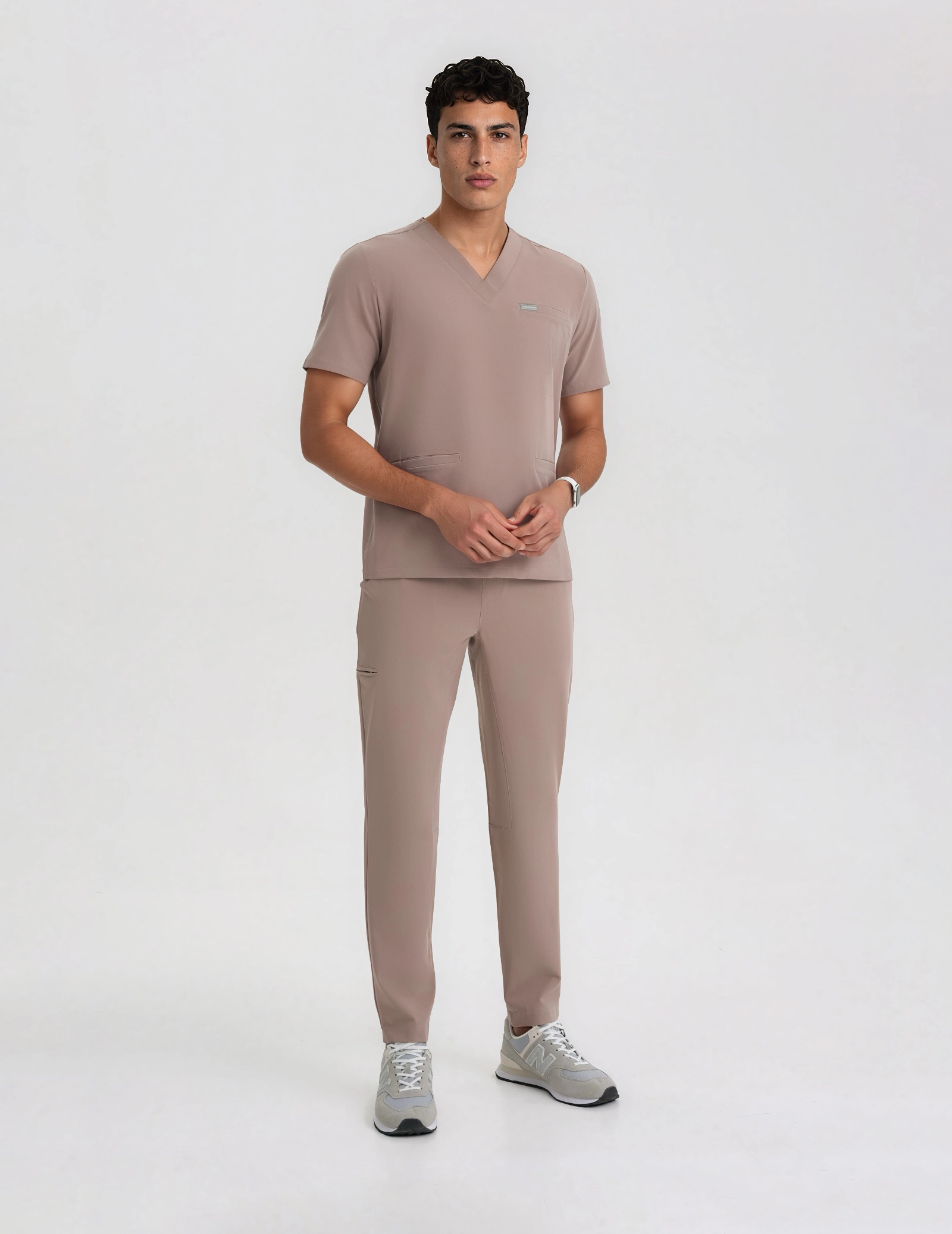 Férfi Orvosi Nadrág Basic - BEIGE