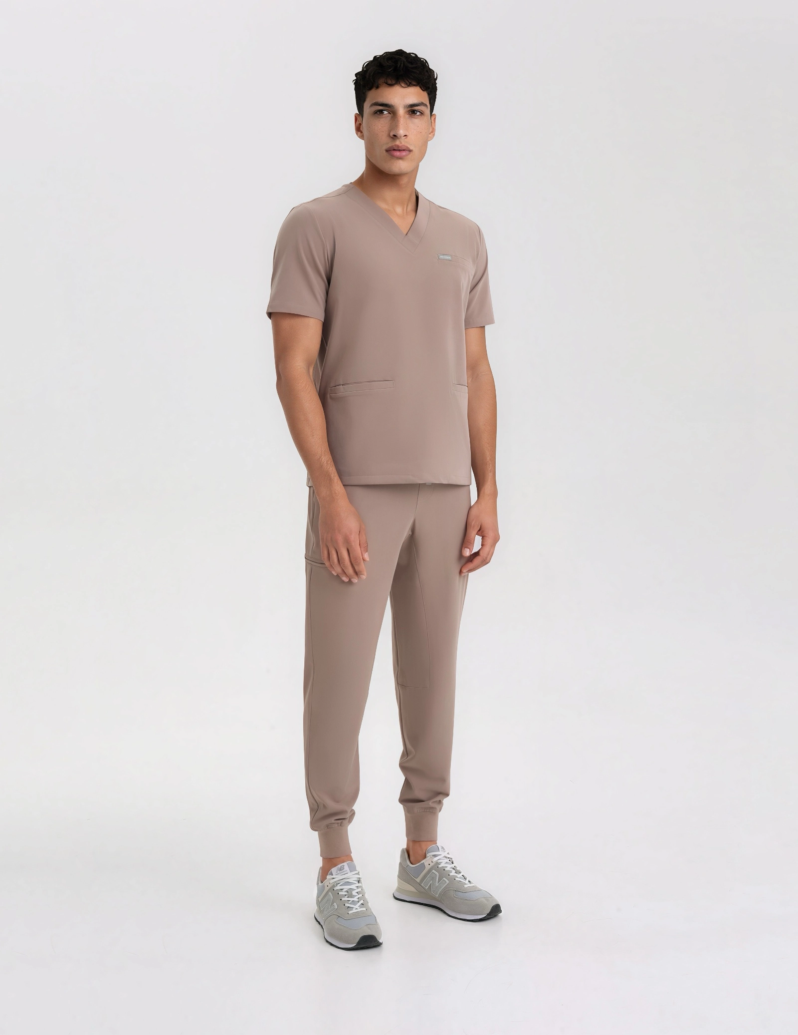 Férfi Orvosi Nadrág Jogger - BEIGE