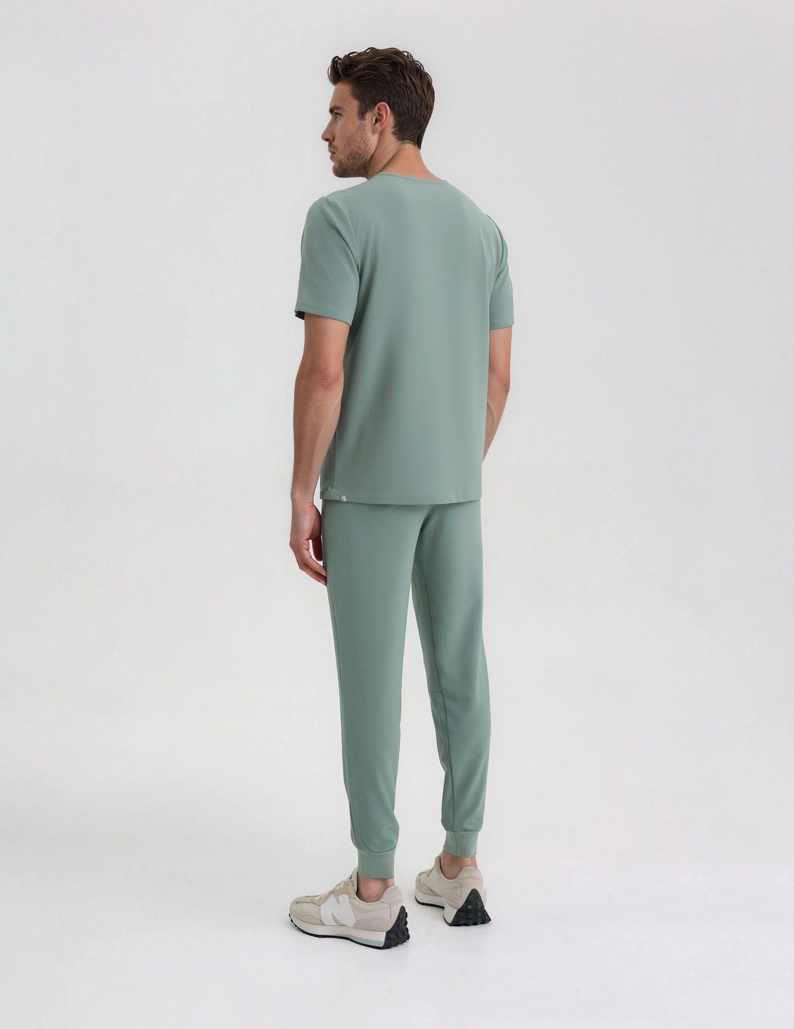 Férfi Orvosi Felső Birbal - DUSTY GREEN
