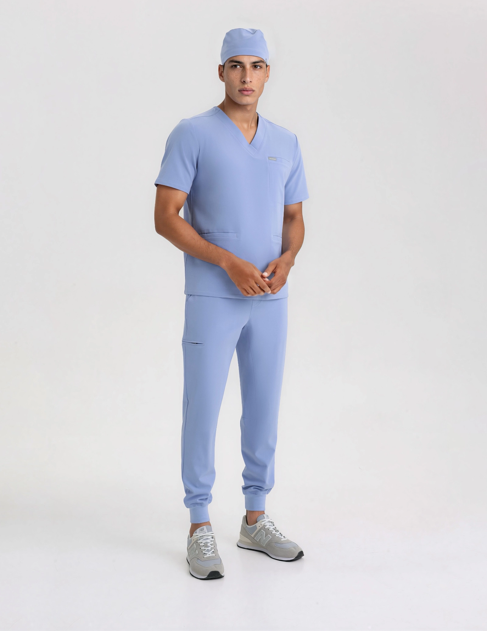 Férfi Orvosi Nadrág Jogger - CEIL BLUE