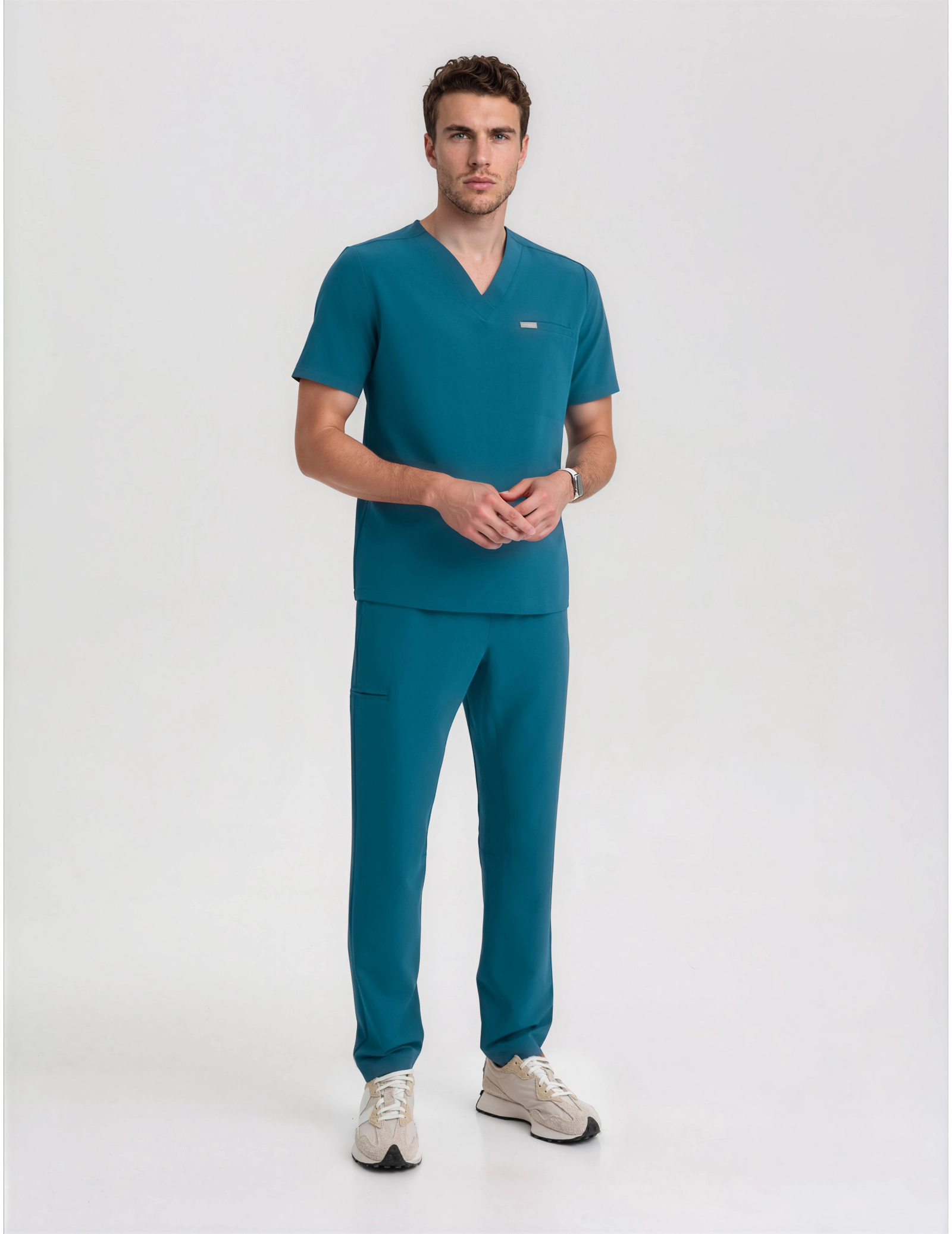 Férfi Orvosi Nadrág Basic - OCEAN BLUE