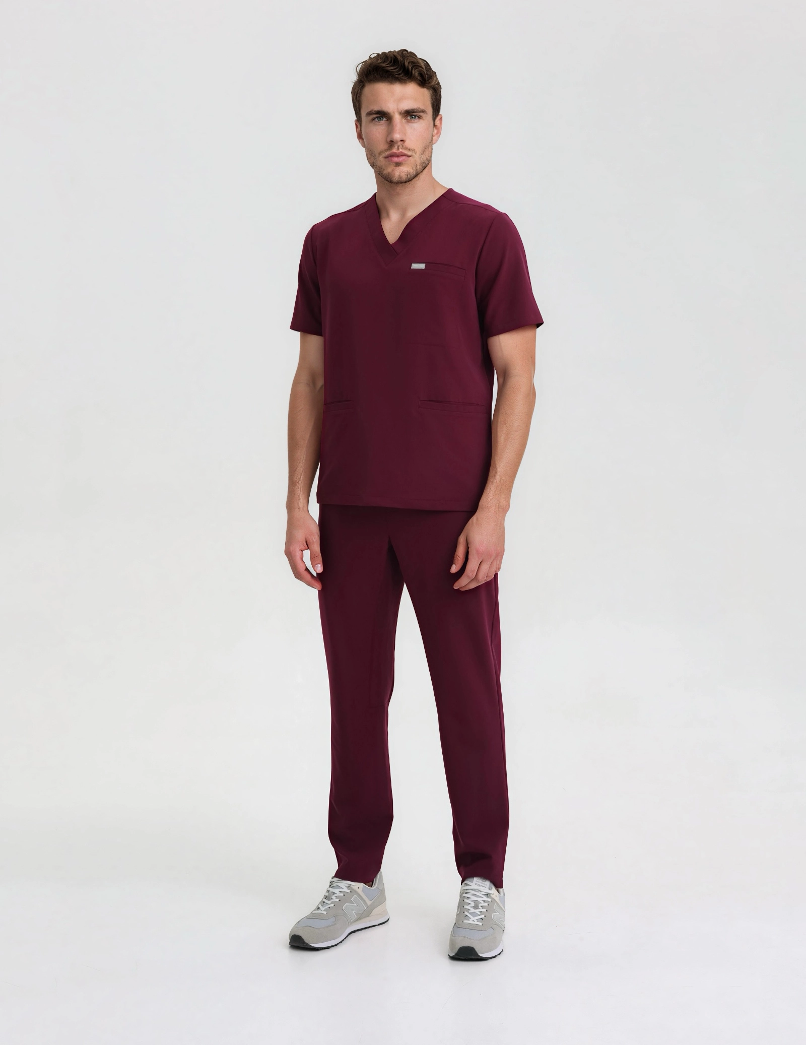 Férfi Orvosi Felső Birbal - BURGUNDY