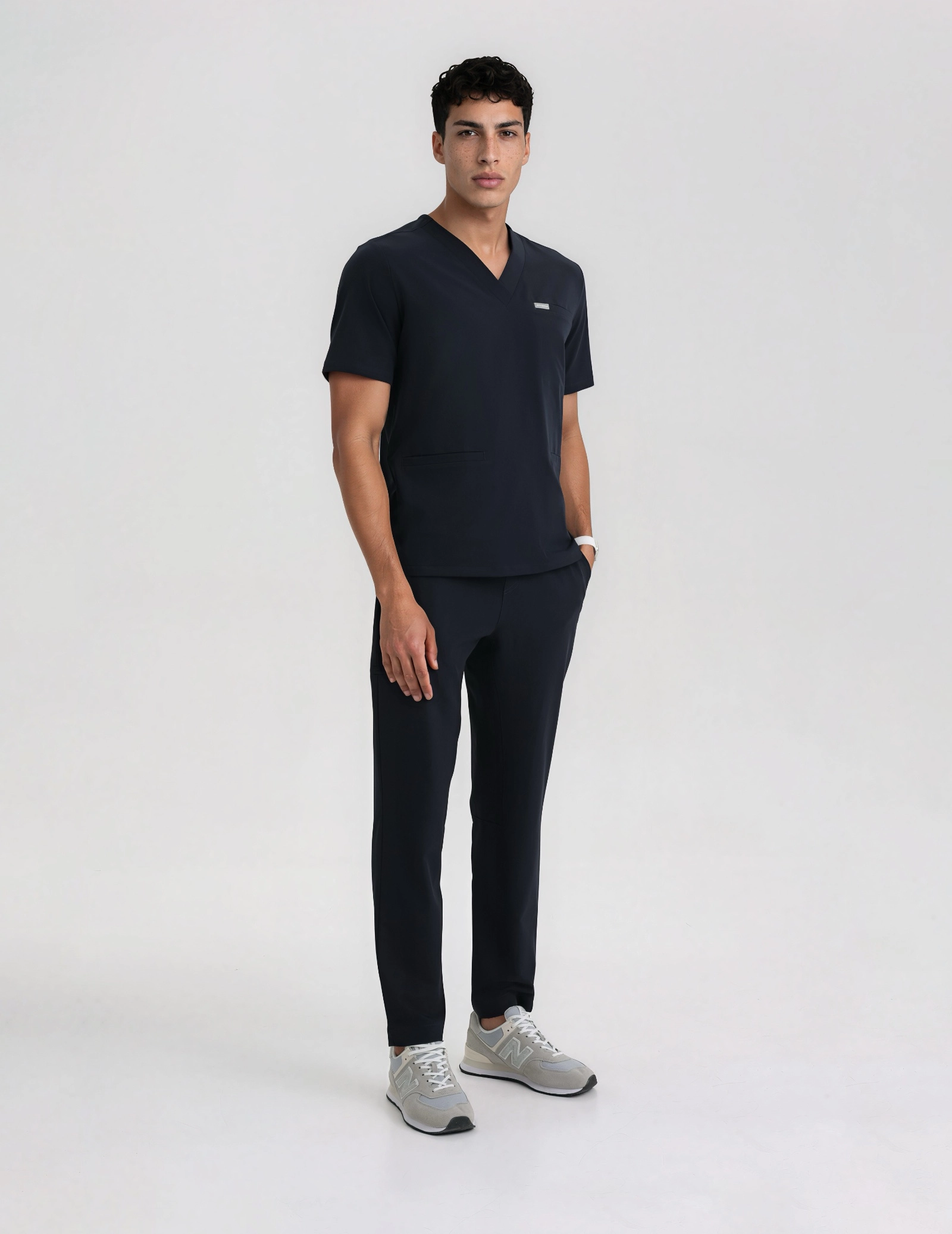 Férfi Orvosi Nadrág Basic - MIDNIGHT BLUE