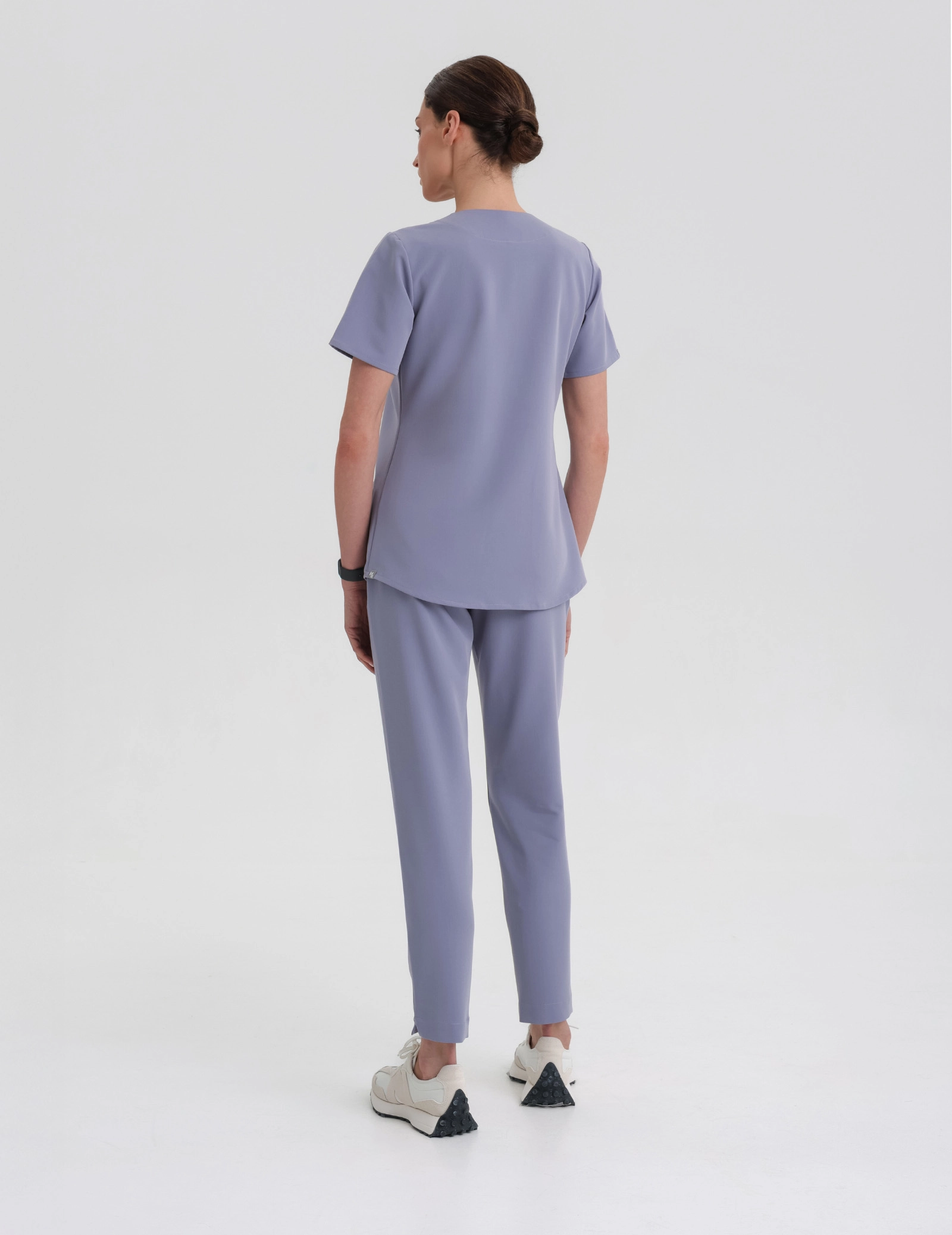 Női Orvosi Felső Grace - MILKY LAVENDER