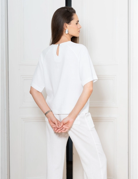 Női Felső Luna - SOFT WHITE