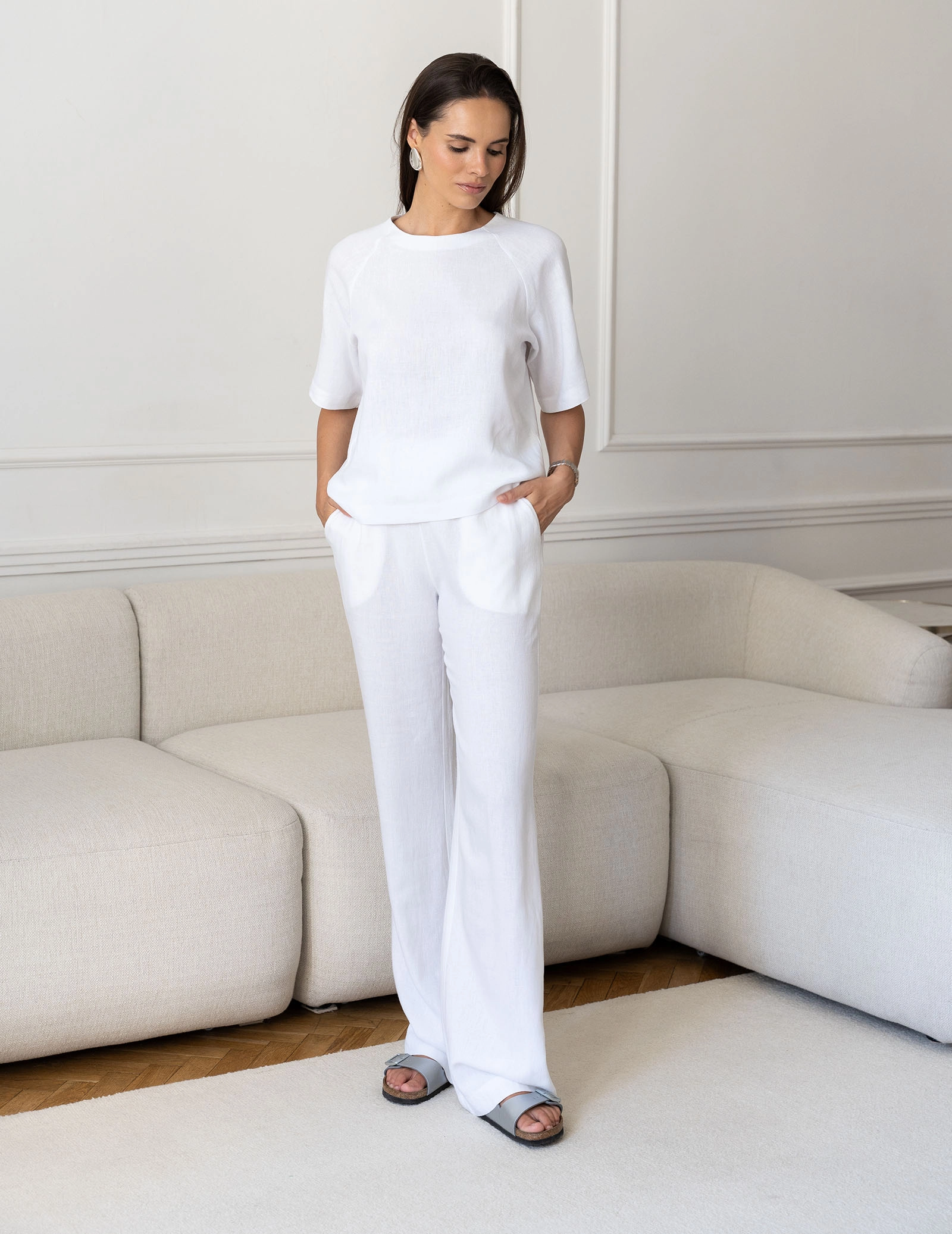 Női Felső Luna - SOFT WHITE