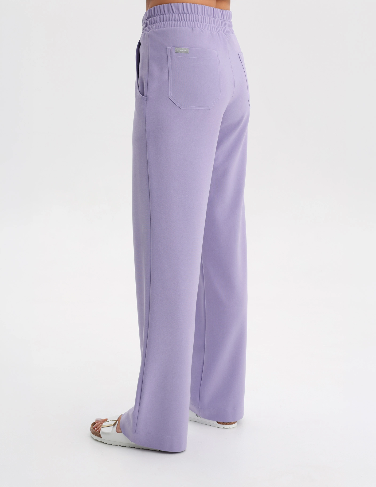 Női Orvosi Nadrág Yoga - PURPLE HEATHER