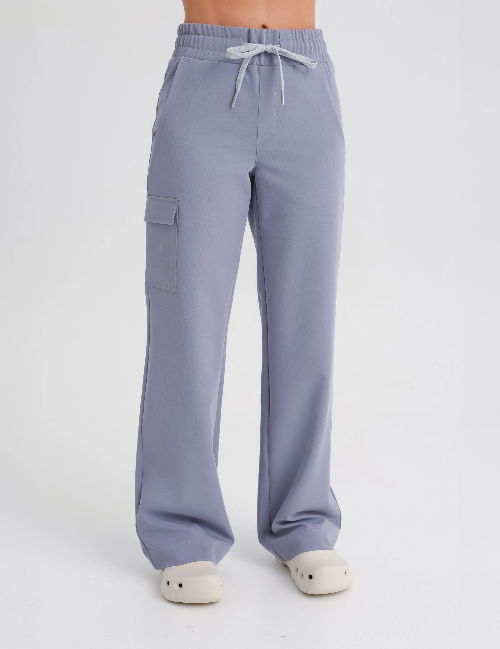 Női Orvosi Nadrág Yoga - MILKY LAVENDER