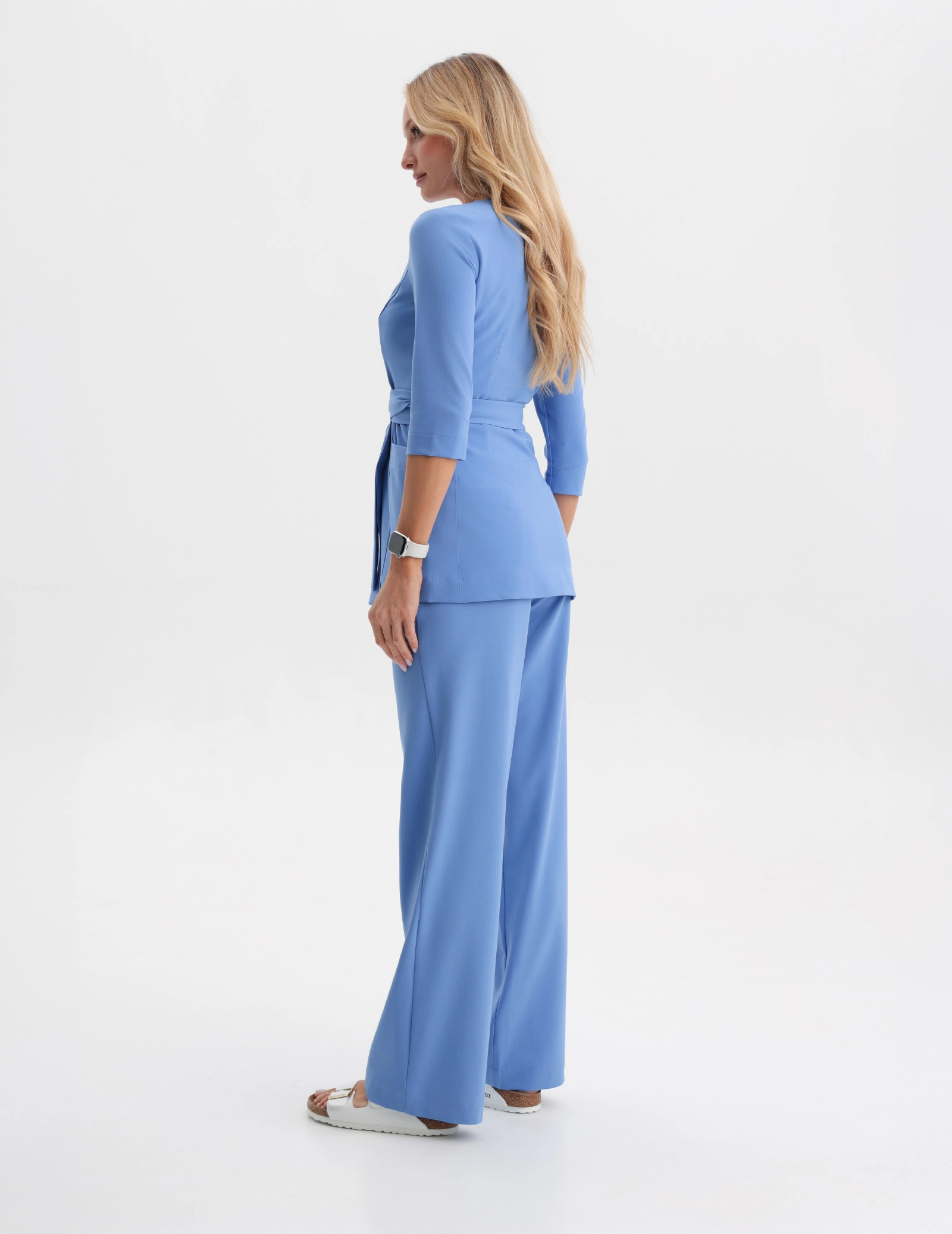 Női Orvosi Nadrág Yoga - MARINA BLUE