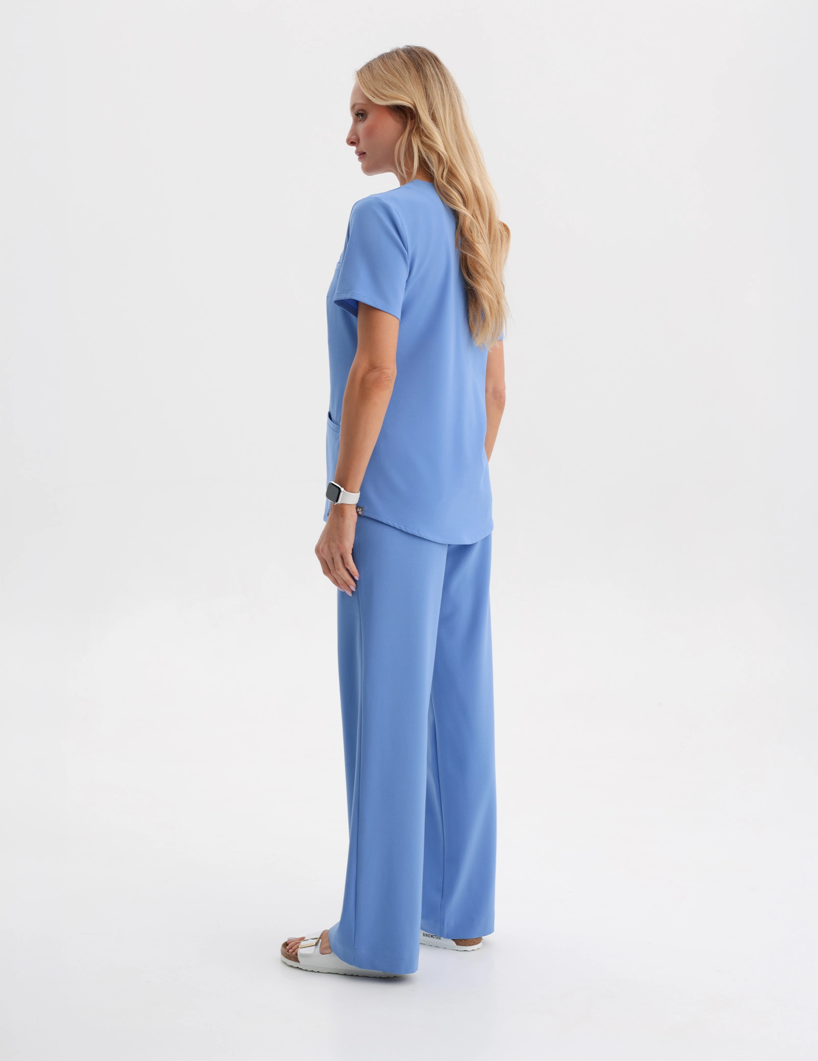 Női Orvosi Nadrág Yoga - MARINA BLUE