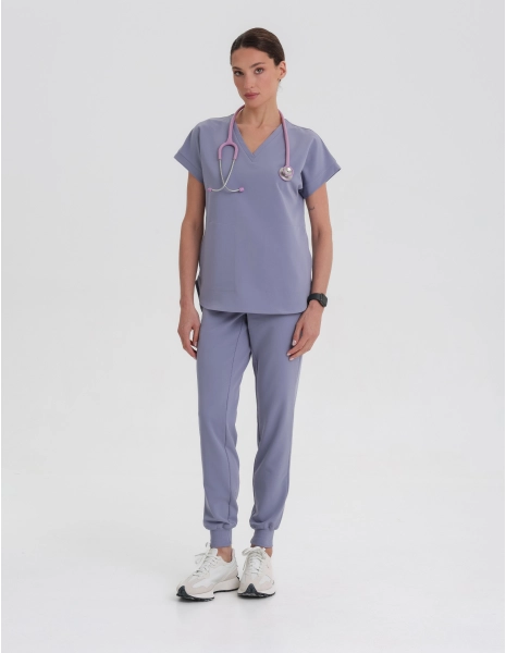 Női Orvosi Nadrág Jogger - MILKY LAVENDER