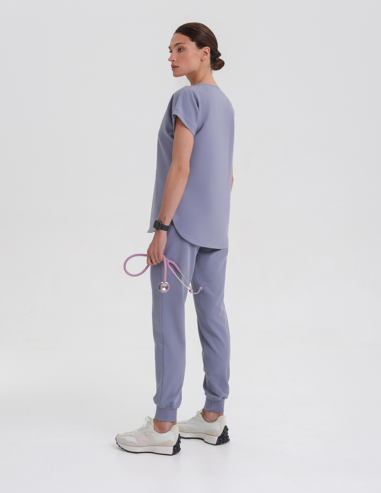 Női Orvosi Nadrág Jogger - MILKY LAVENDER