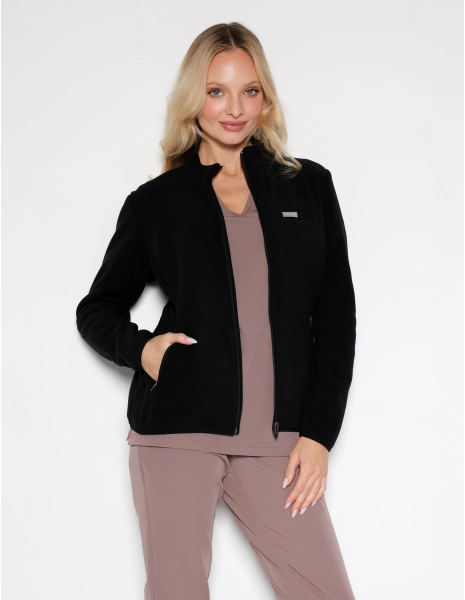 Női Polár Dzseki COZY HEAT - BLACK