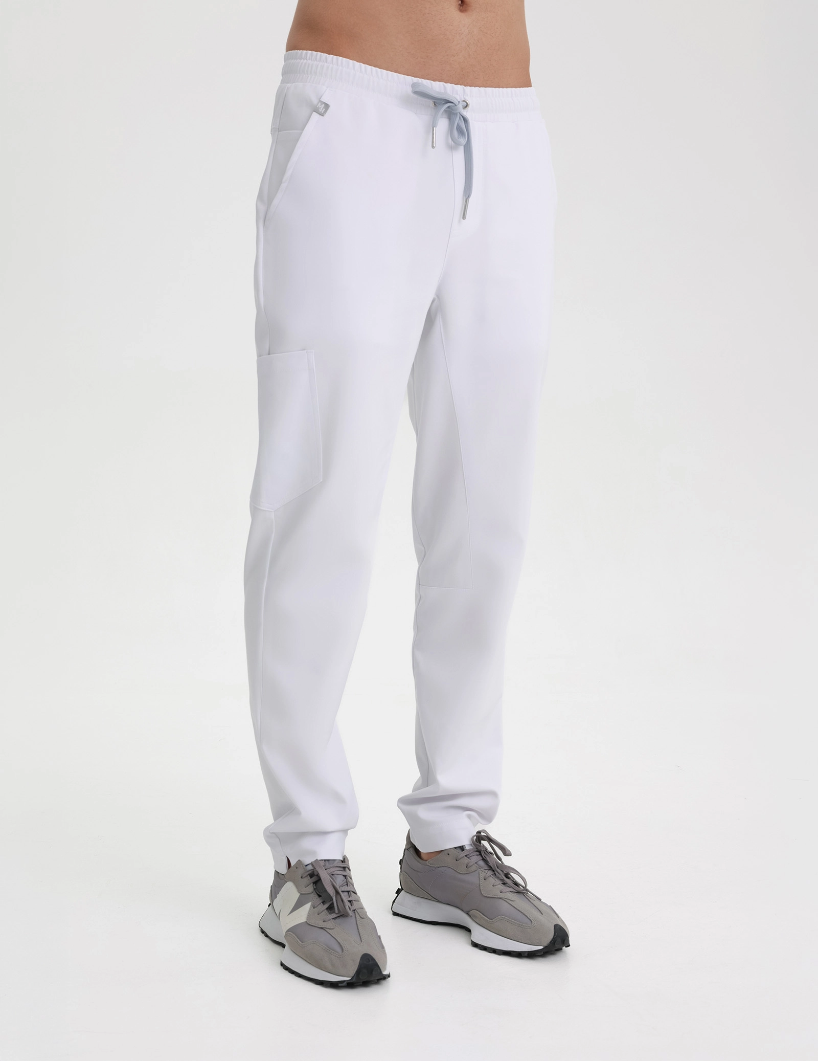 Férfi Orvosi Nadrág Basic - WHITE