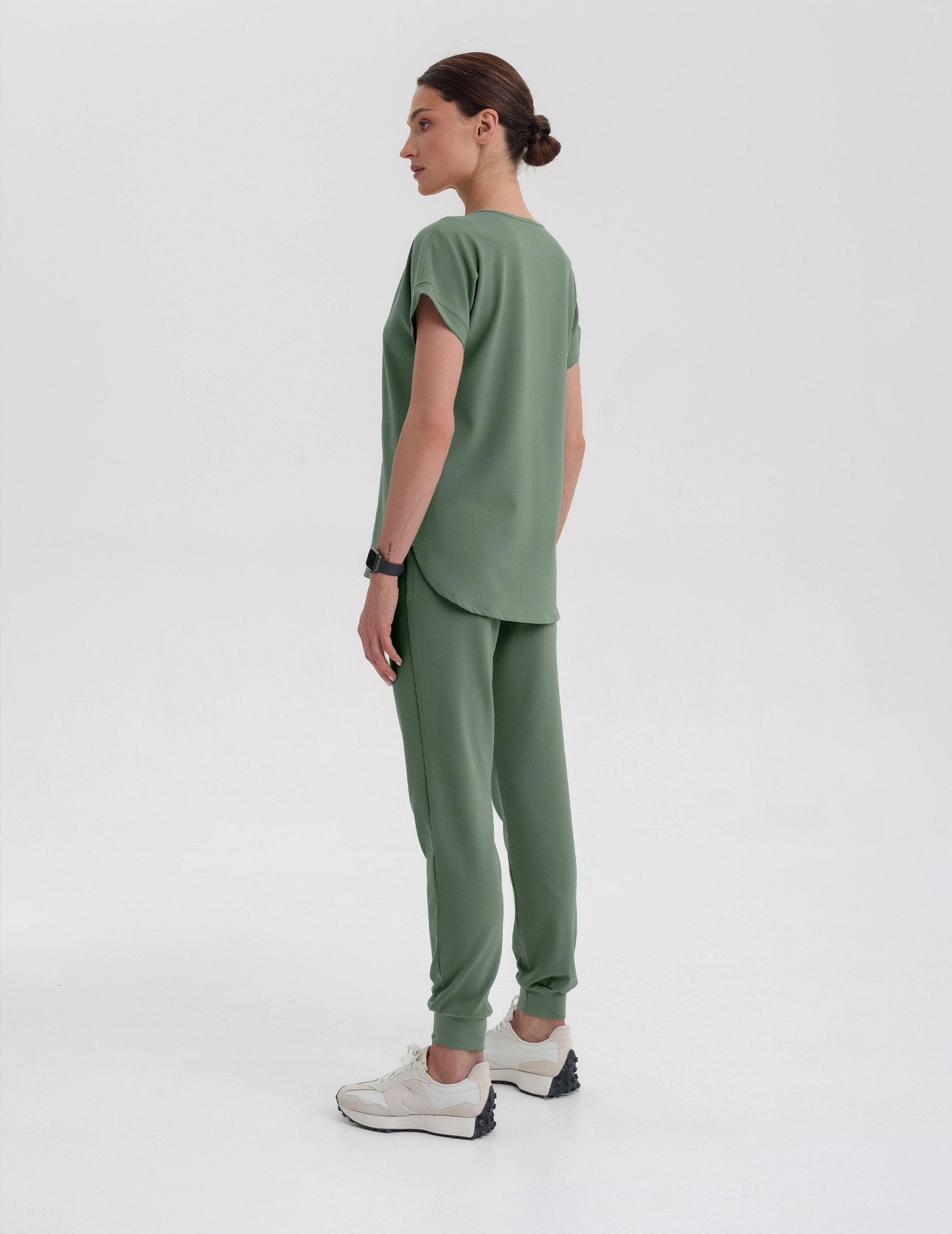 Női Orvosi Nadrág Jogger - KHAKI