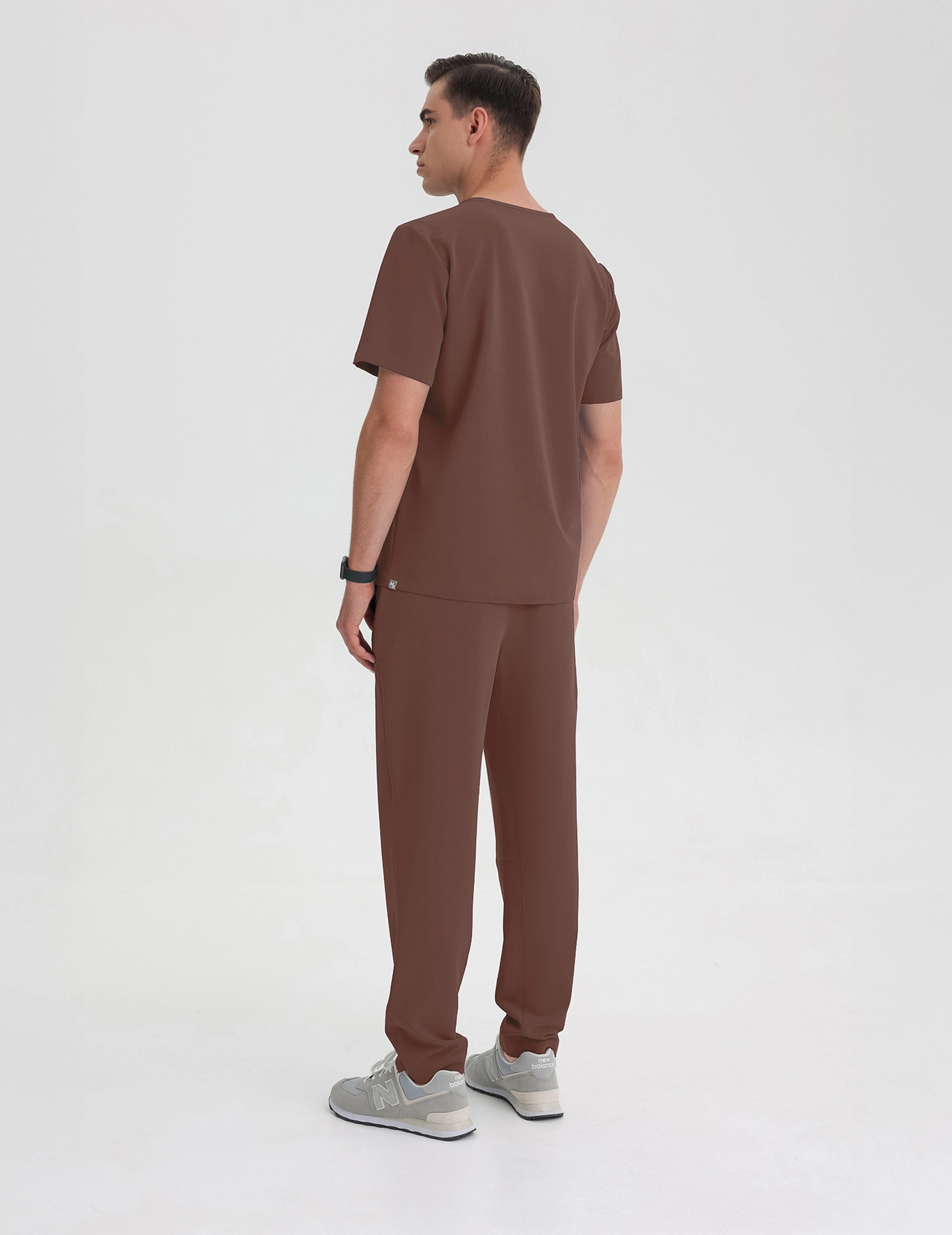 Férfi Orvosi Nadrág Basic - MILKY BROWN