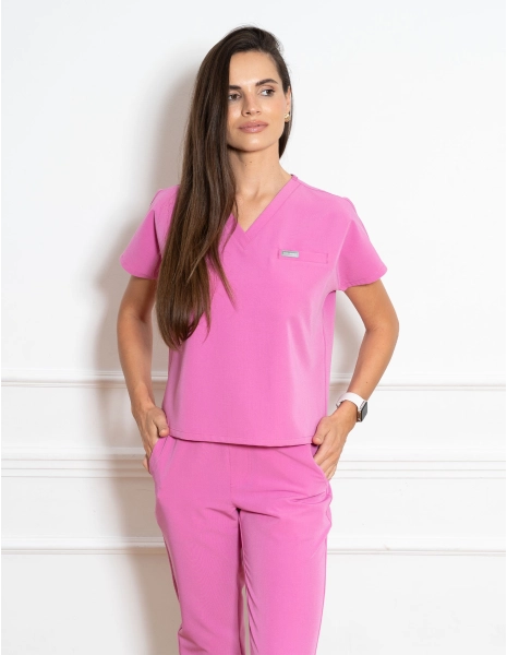 Női Orvosi Felső Vessa - HOT PINK