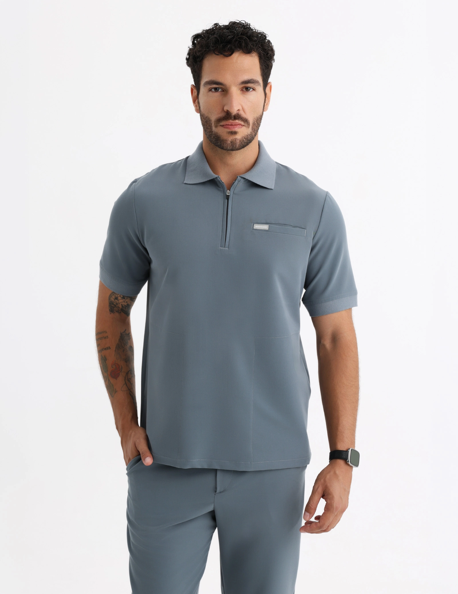 Férfi Orvosi Galléros Polo - STORMY
