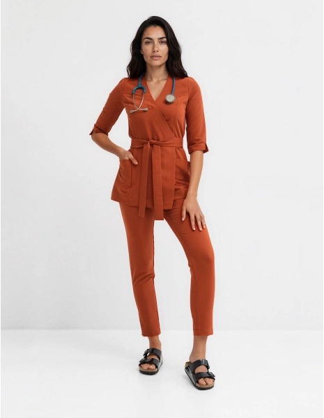 Női Orvosi Nadrág Slim Fit...